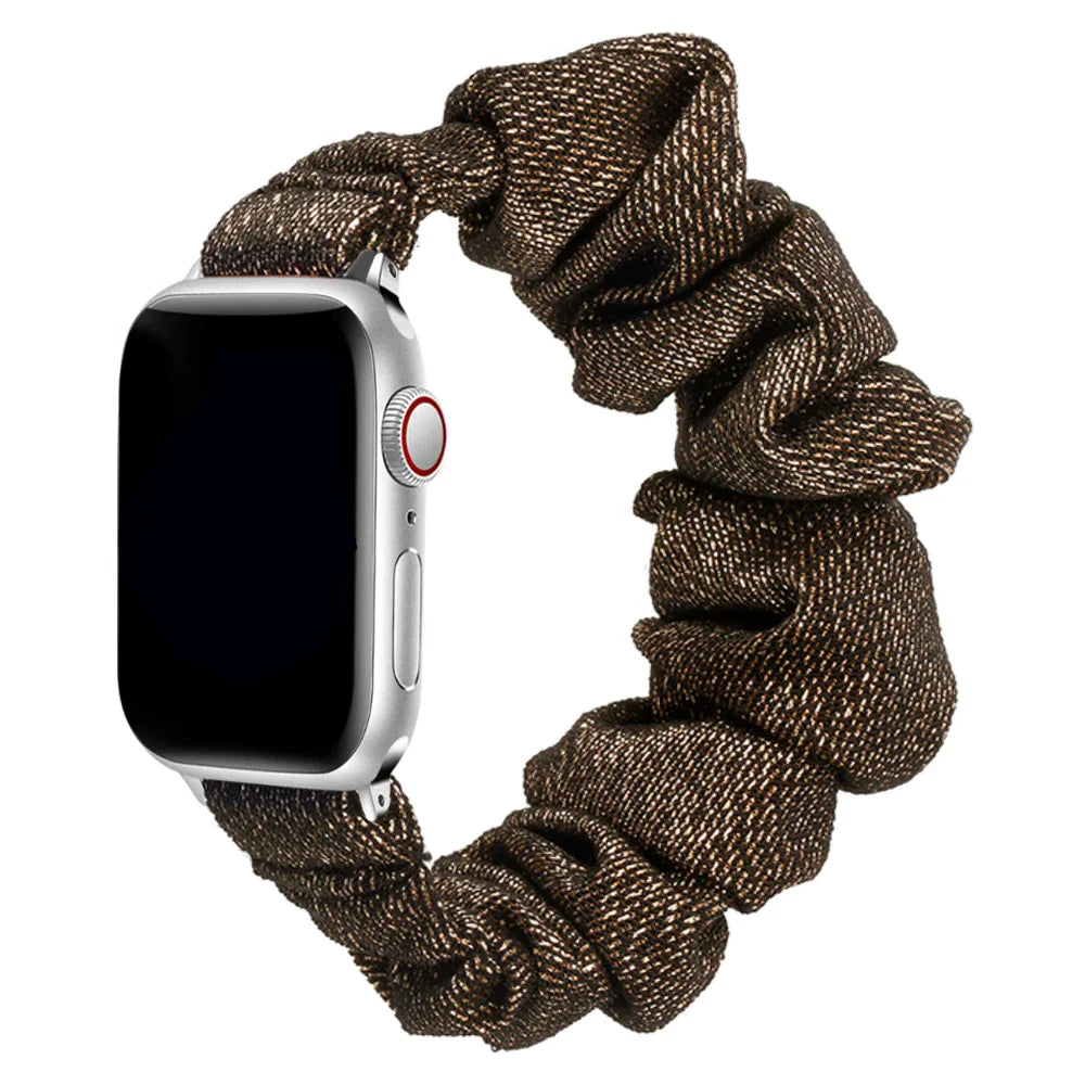 Apple Watch Scrunchie Strap - Soft Elastic Nylon Loop Band