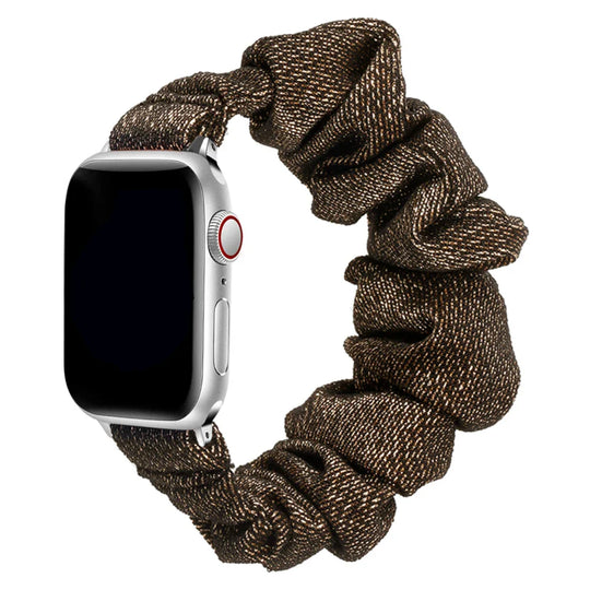 Apple Watch Scrunchie Strap - Soft Elastic Nylon Loop Band
