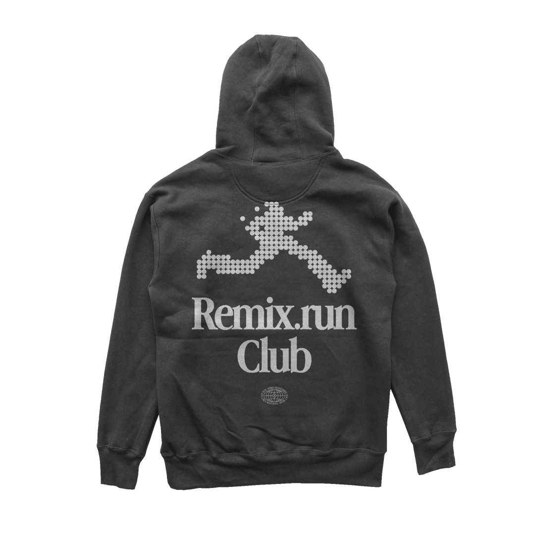Run Club Hoodie - Dark Grey