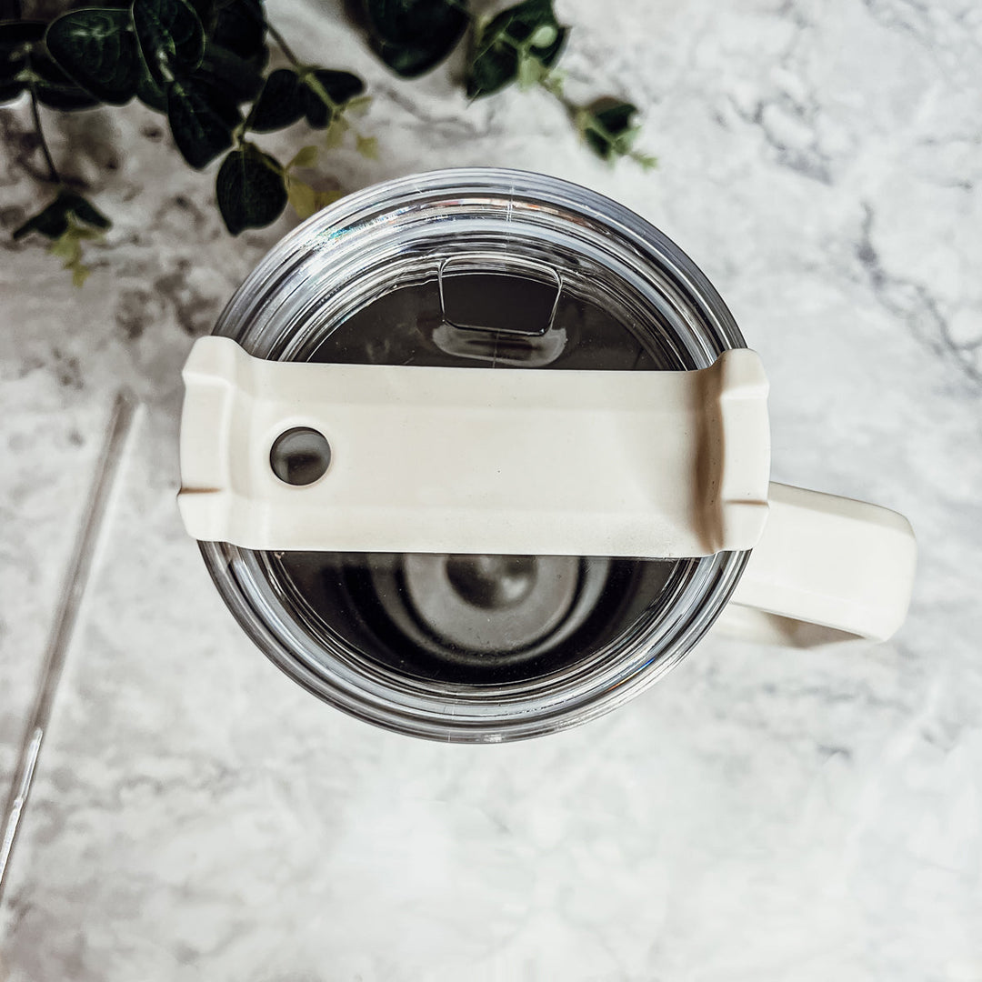 Ray Of Sunshine 40oz Insulated Travel Mug With Handle Lid And Straw