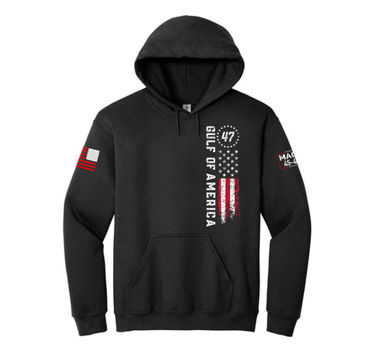 Gulf of AMERICA w/ Flag Hoodie