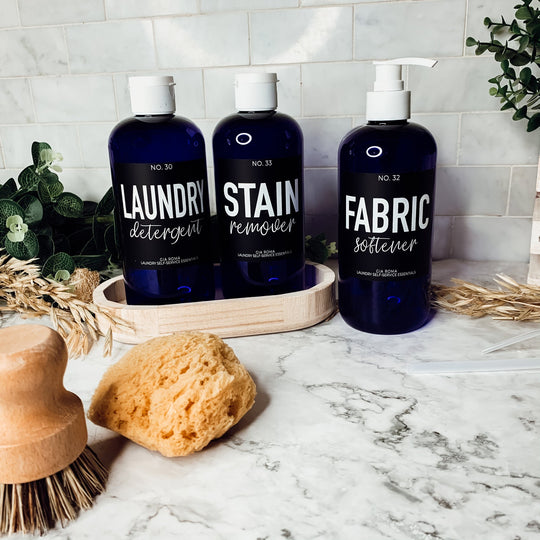 16oz Glass Tumbler Blue With Black Label - Reusable BPA Free Drinking Cup