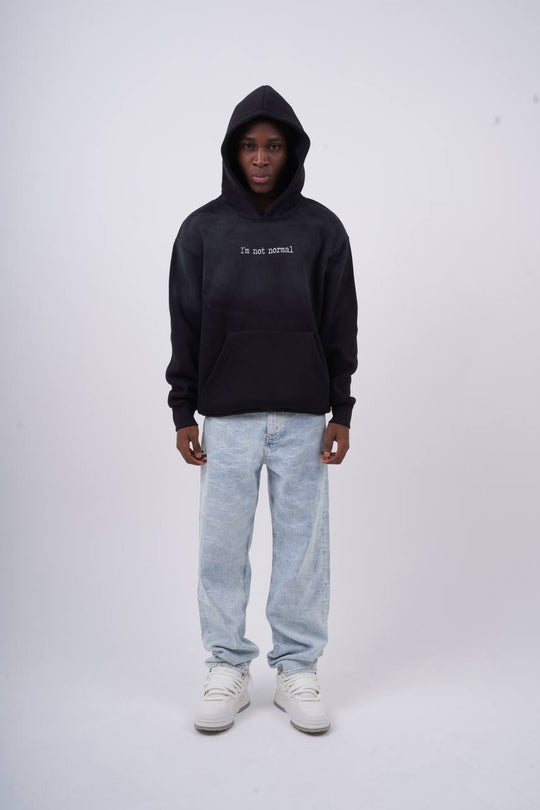 "I'm Not Normal" Graphic Hoodie