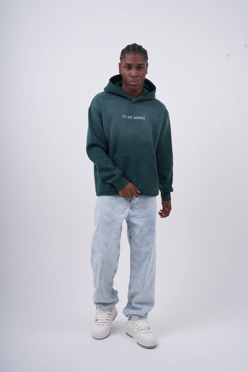 "I'm Not Normal" Graphic Hoodie