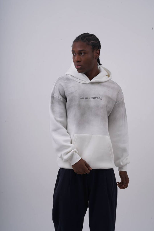"I'm Not Normal" Graphic Hoodie