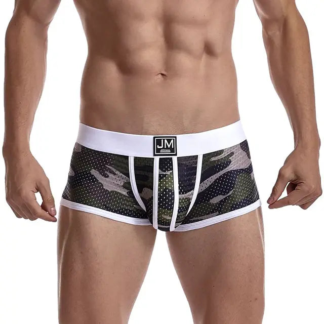 Jockmail JM463 Camouflage Boxer – Men's Breathable Underwear