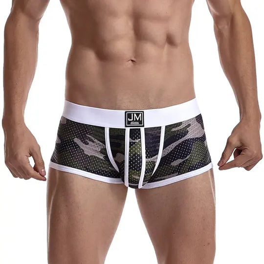 Jockmail JM463 Camouflage Boxer – Men's Breathable Underwear