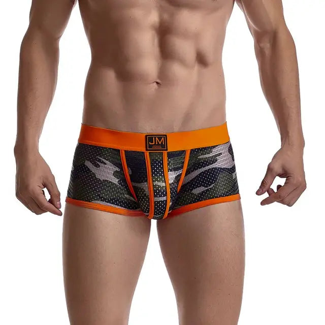 Jockmail JM463 Camouflage Boxer – Men's Breathable Underwear