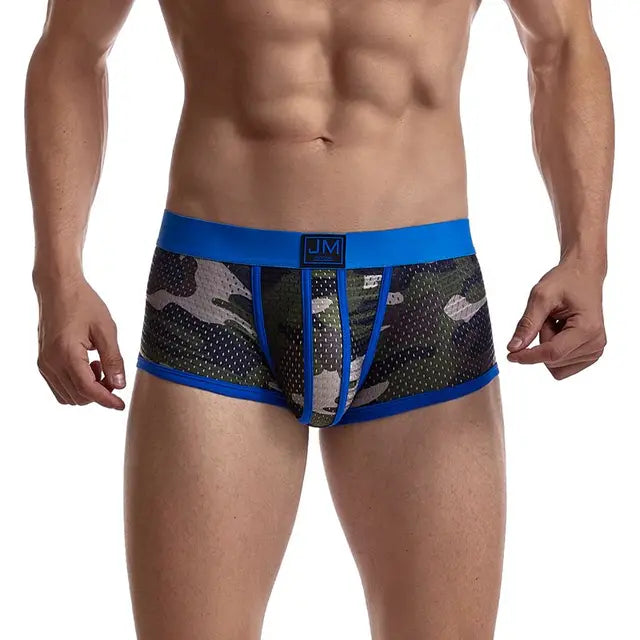 Jockmail JM463 Camouflage Boxer – Men's Breathable Underwear
