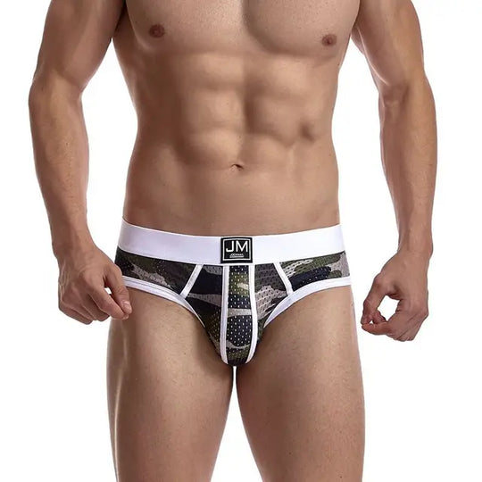 Jockmail JM463 Camouflage Boxer – Men's Breathable Underwear