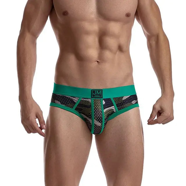 Jockmail JM463 Camouflage Boxer – Men's Breathable Underwear
