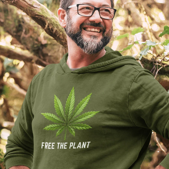 Free The Plant Cannabis Hoodie