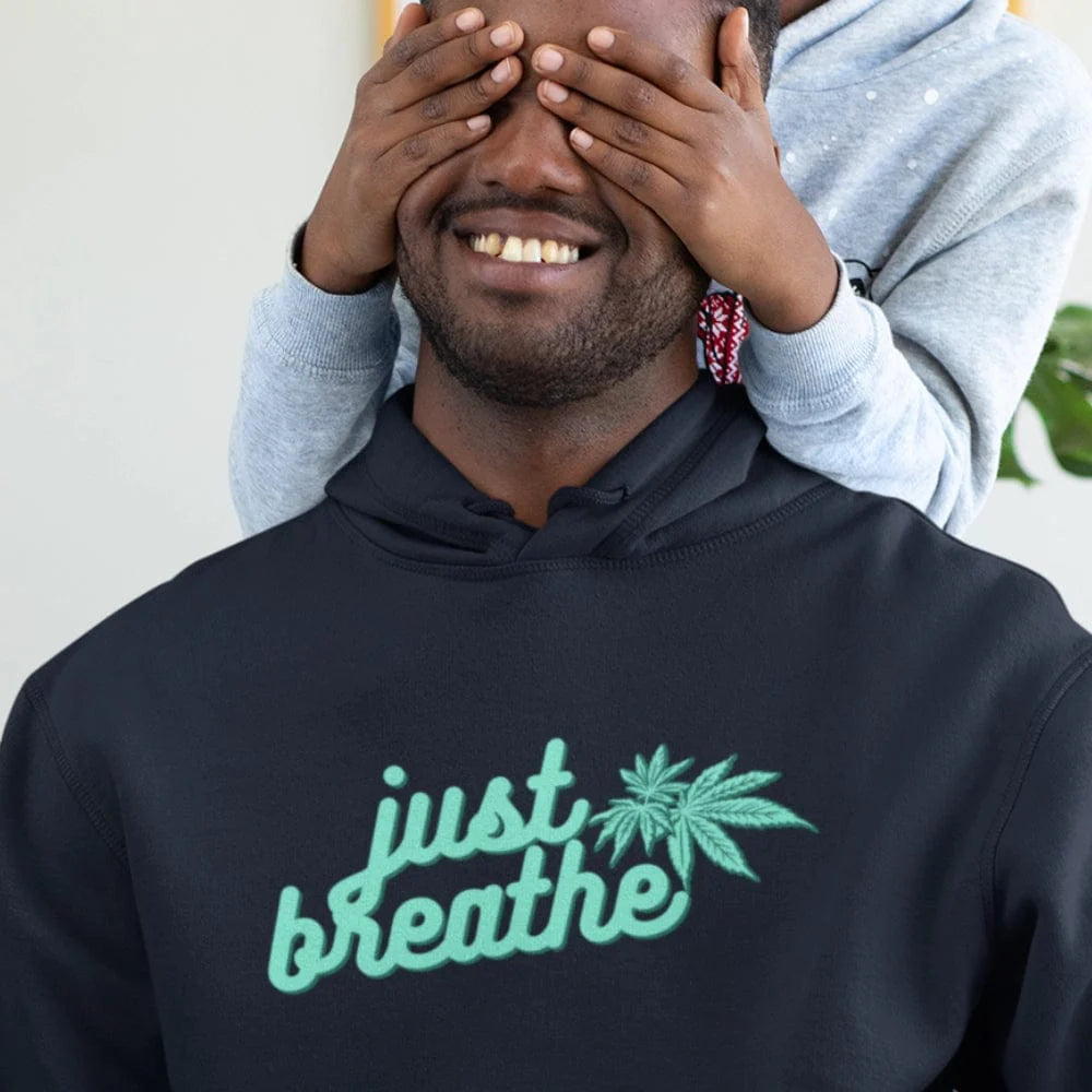 Just Breathe Cannabis Hoodie