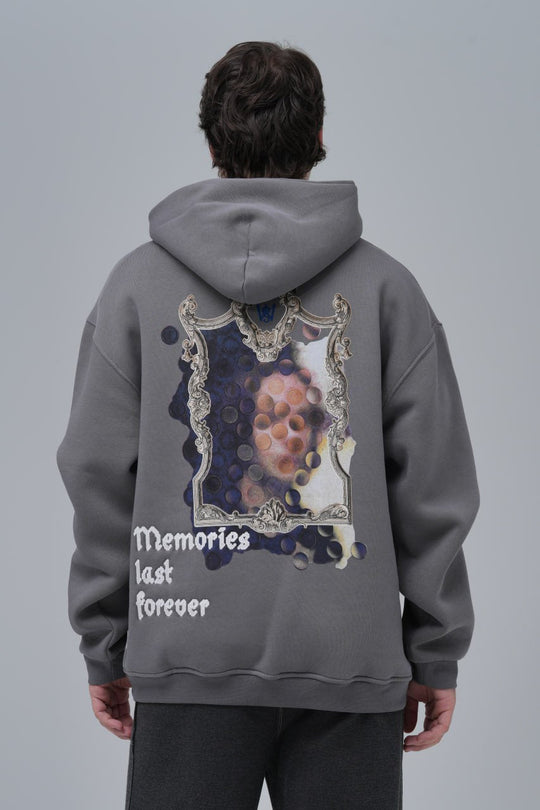 "Memories Last Forever" Surrealist Graphic Hoodie