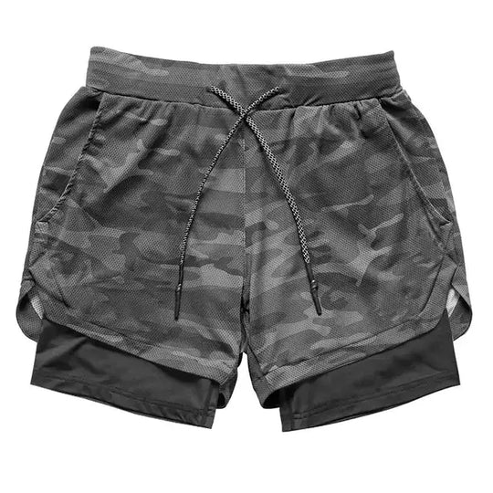 Men's Sport Shorts | Double-Deck Design & Breathable Polyester Material