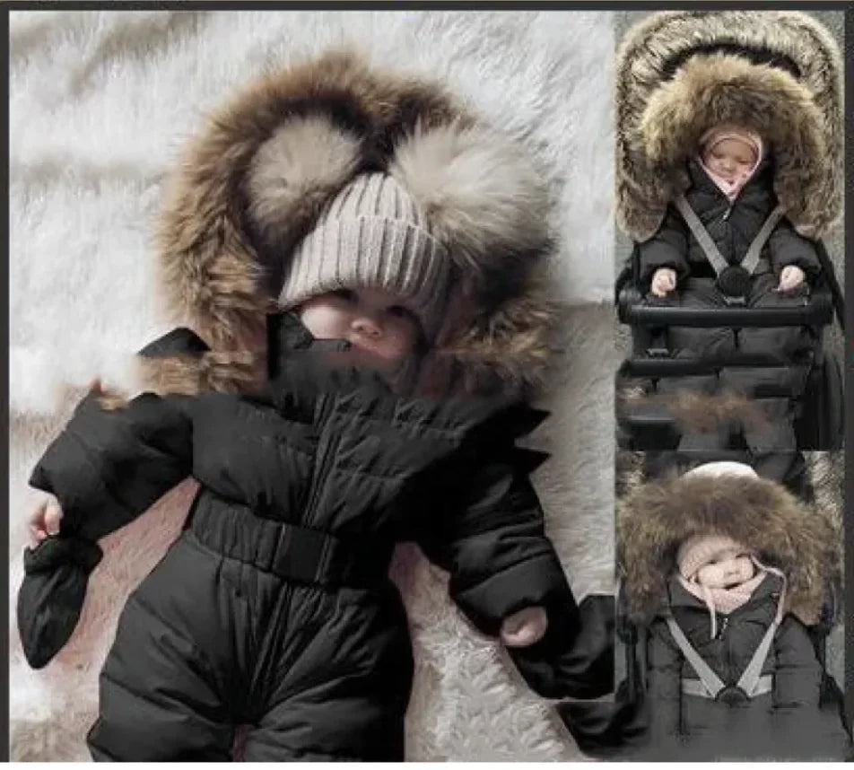 Thickened One-Piece Super Warm Cotton Coat - # GIAA21210002