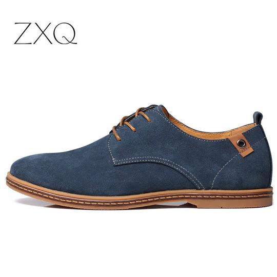 Suede Oxfords Boys Men Leather Shoes - # 	BOAA73610002