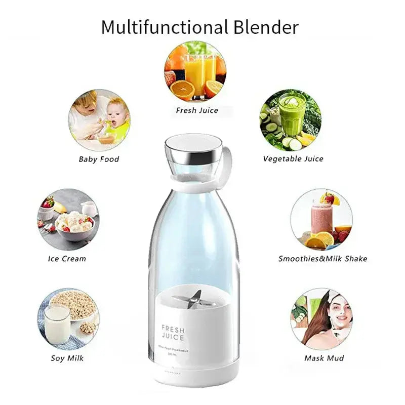 Portable Rechargeable Blender – Blend Anywhere, Anytime