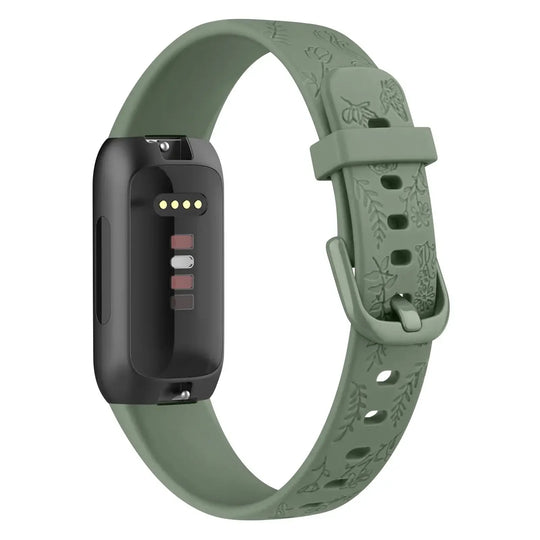 Fitbit Inspire 3 Silicone Band with Designs – Stylish Patterned Strap