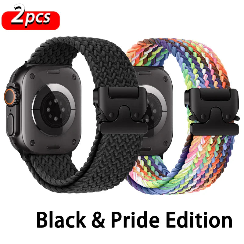 Apple Watch Parachute Strap - Braided Nylon, Breathable
