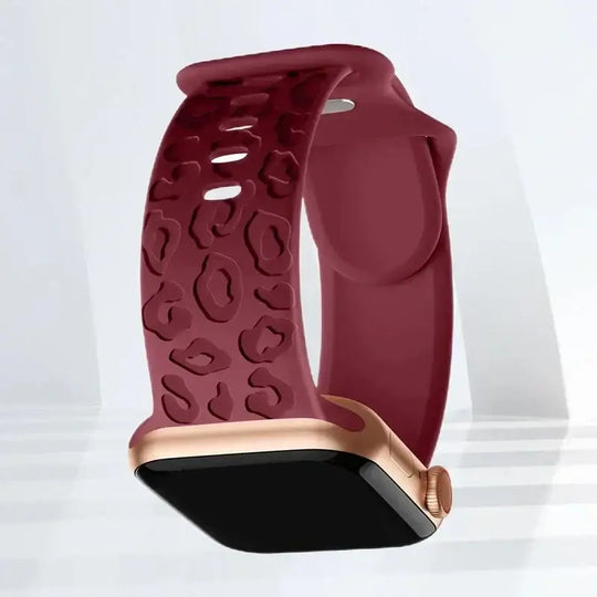 Apple Watch Silicone Strap - Stylish, Engraved Design