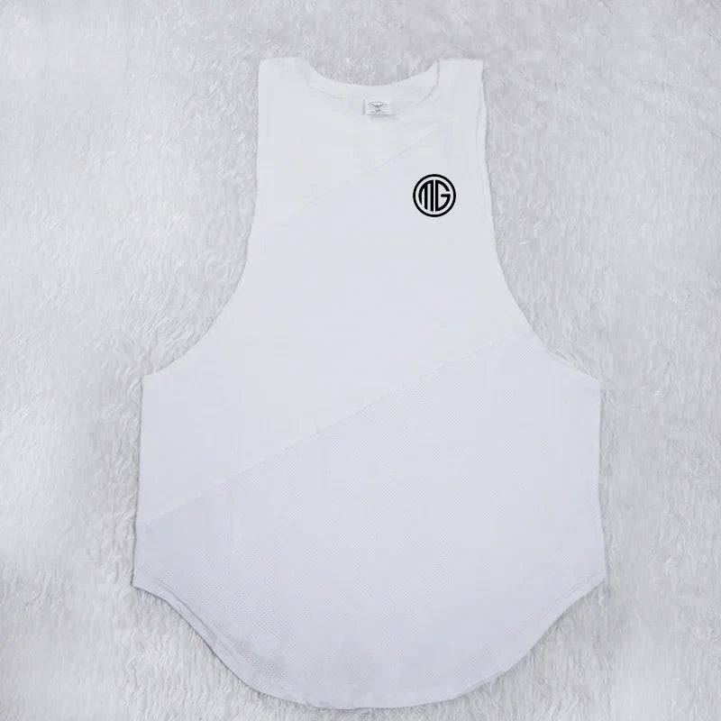 MuscleFlex Stringer Vest: Gym & Hip Hop Tank