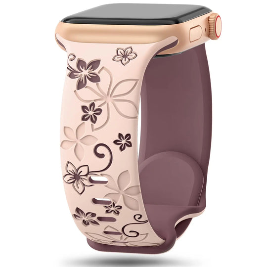 Apple Watch Silicone Strap - Floral Designs