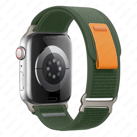 Apple Watch Nylon Strap - Durable Breathable Velcro Band