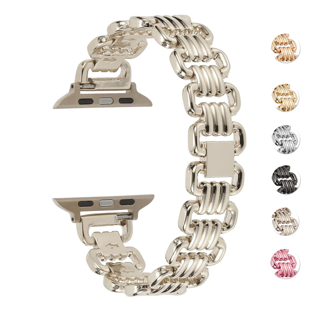 Apple Watch Metal Band - Luxury Chain Strap - Sleek Design