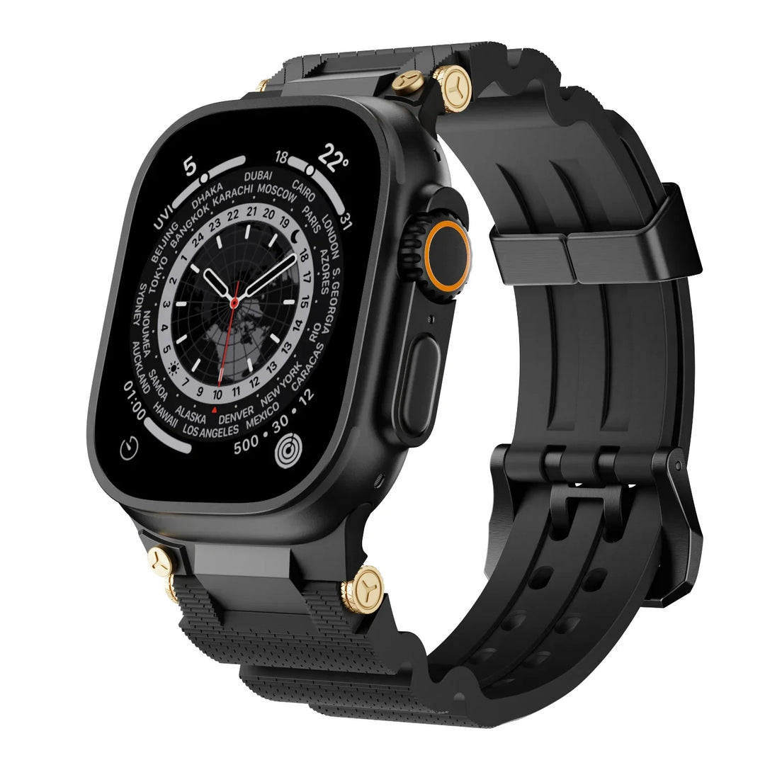 Apple Watch Silicone Sports Strap - Waterproof Rubber Band