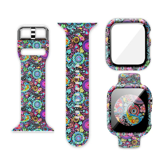 Apple Watch Silicone Strap - Unique Printed Designs