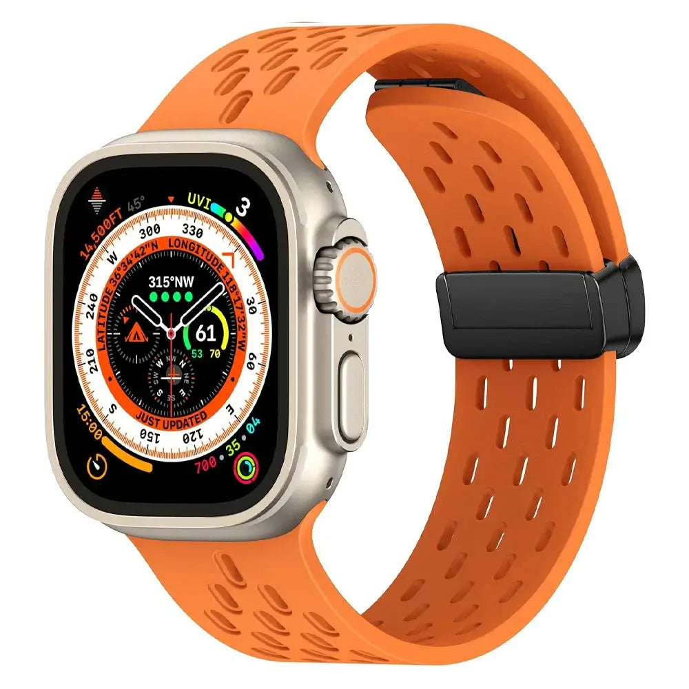 Apple Watch Silicone Strap - Breathable Comfortable Band