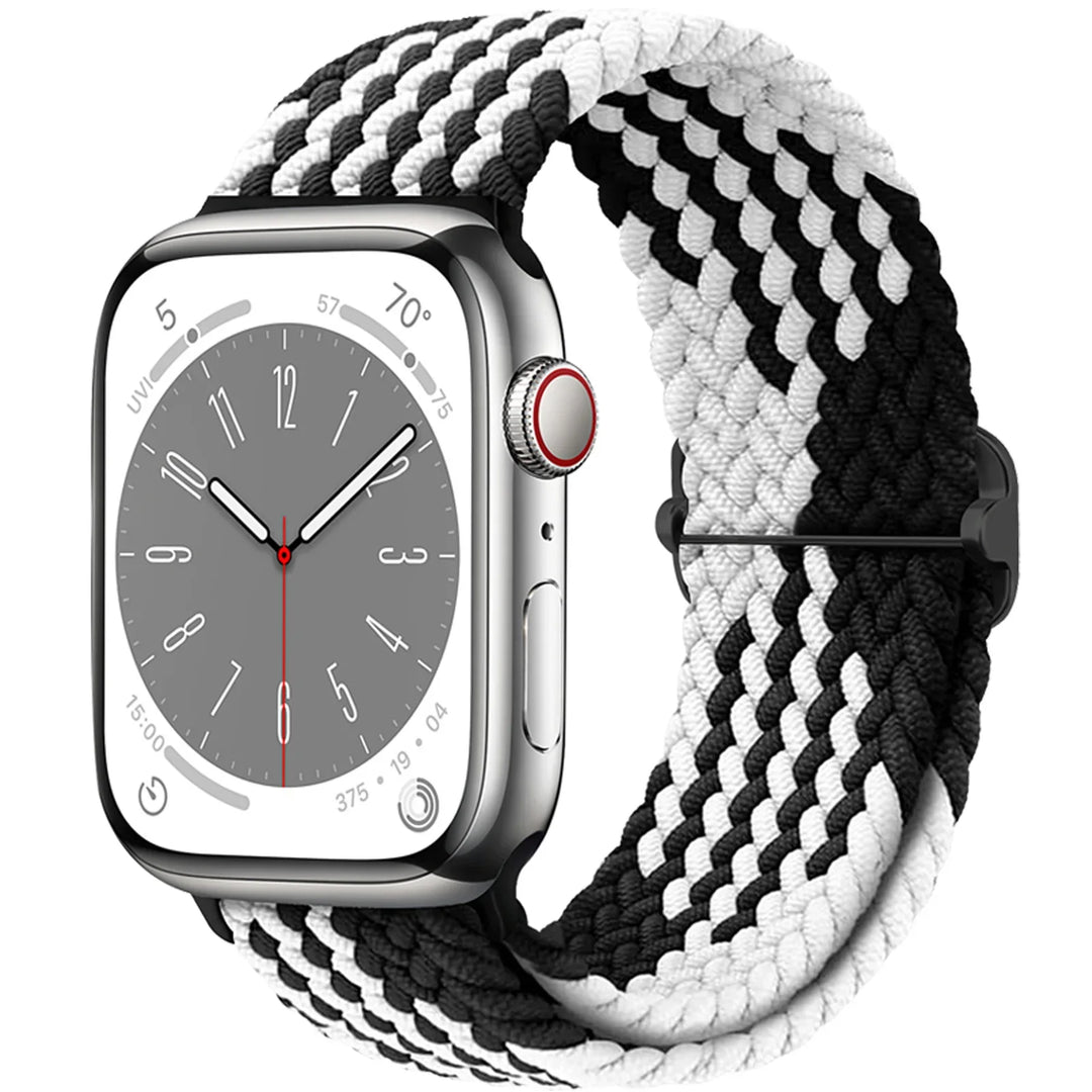 Apple Watch Braided Strap - Soft Elastic Nylon Band