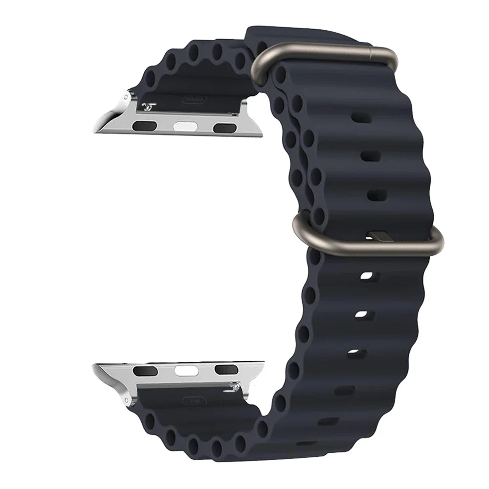 Apple Watch Silicone Strap - Soft Waterproof and Breathable