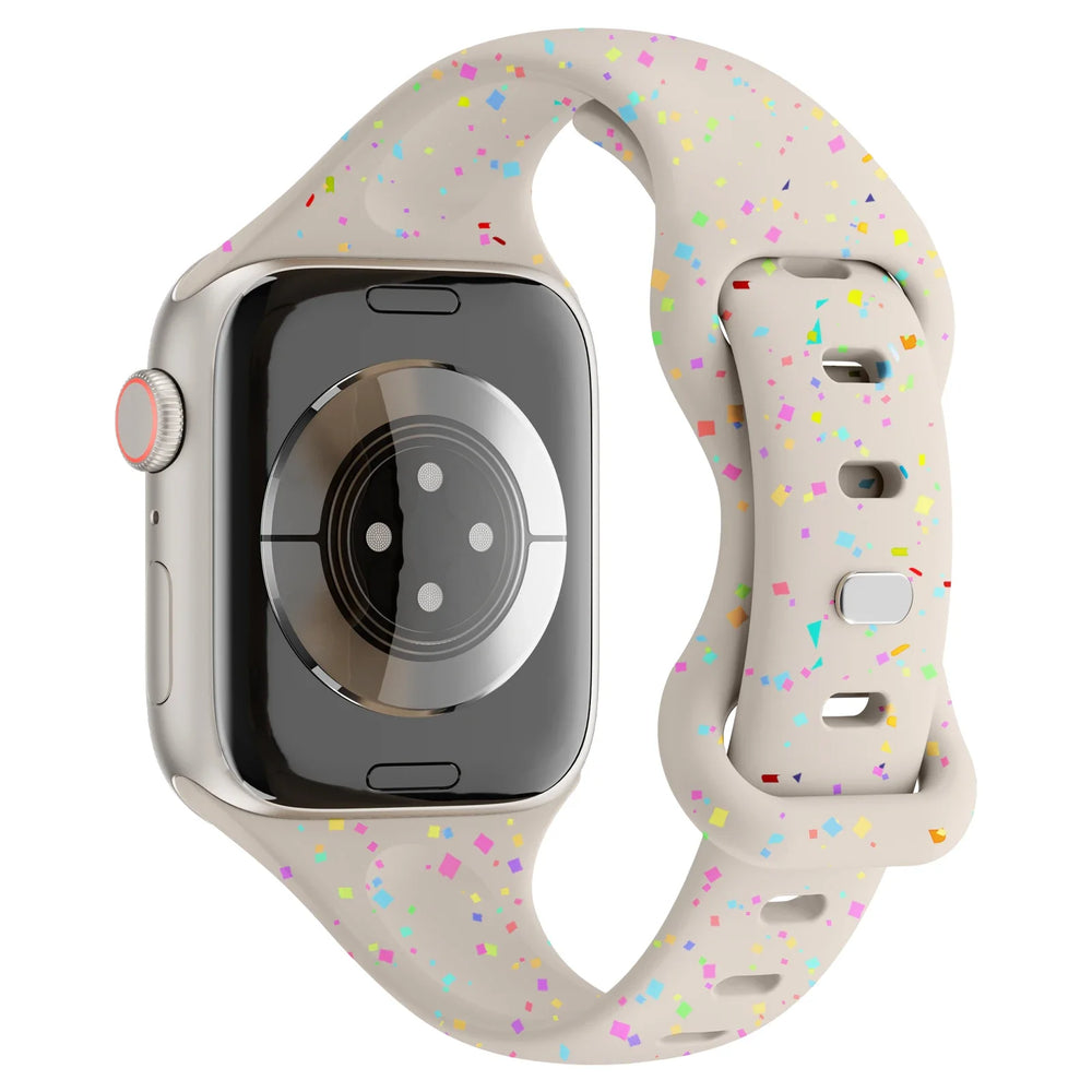 Apple Watch Silicone Band - Soft Flexible Design - Colorful