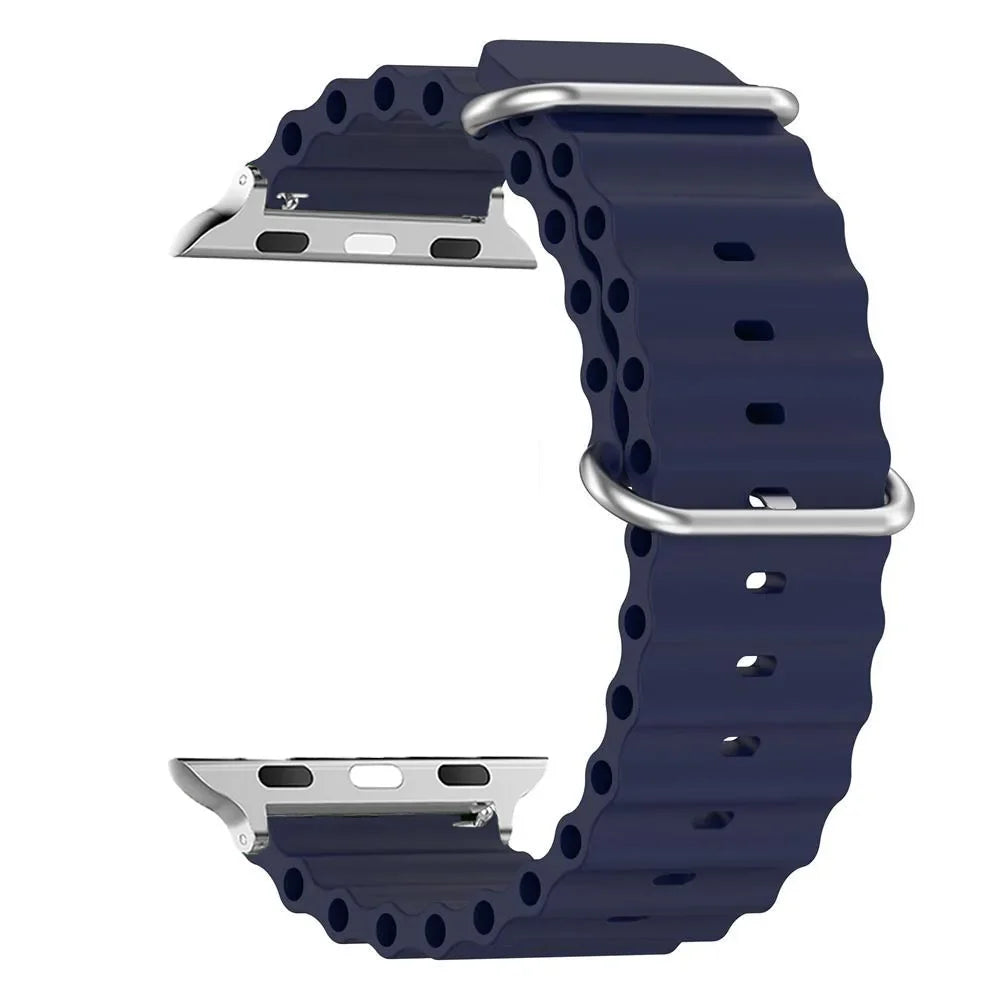 Apple Watch Silicone Strap - Soft Waterproof and Breathable