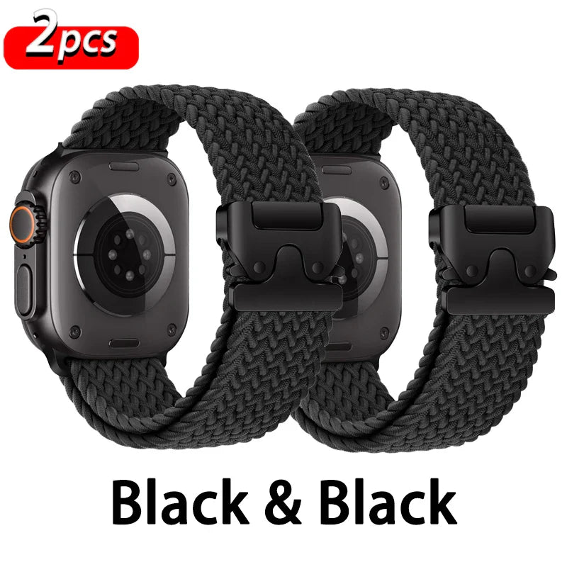 Apple Watch Parachute Strap - Braided Nylon, Breathable