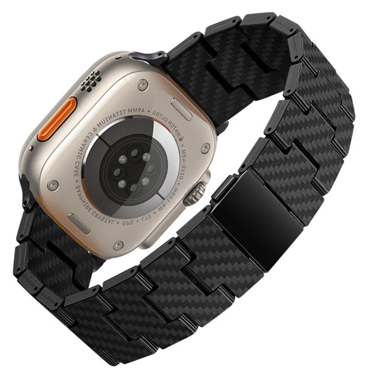 Apple Watch Carbon Fiber Strap - Sturdy, Sleek, Modern
