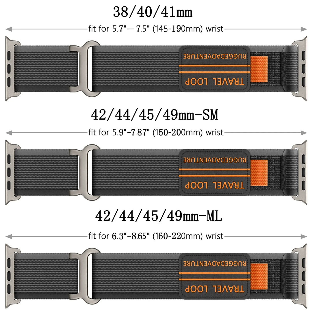 Apple Watch Nylon Band - Rugged Trail Loop