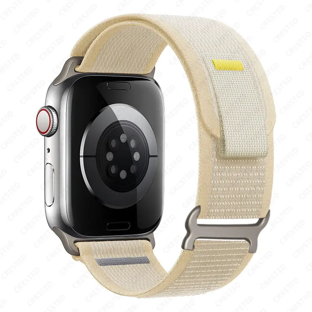 Apple Watch Nylon Strap - Durable Breathable Velcro Band