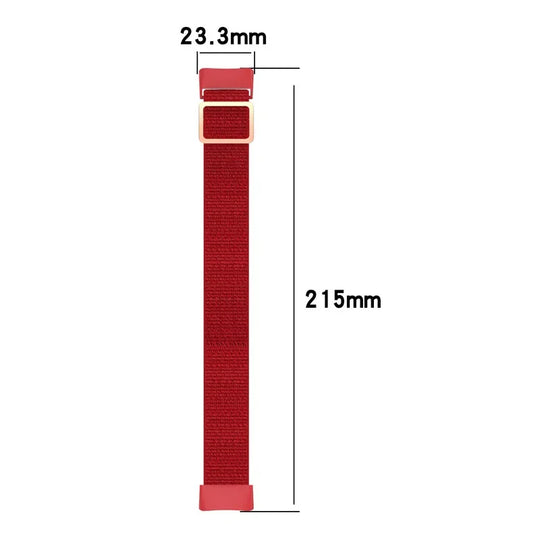 Fitbit Charge 5 6 Elastic Nylon Loop Band - Soft Strap