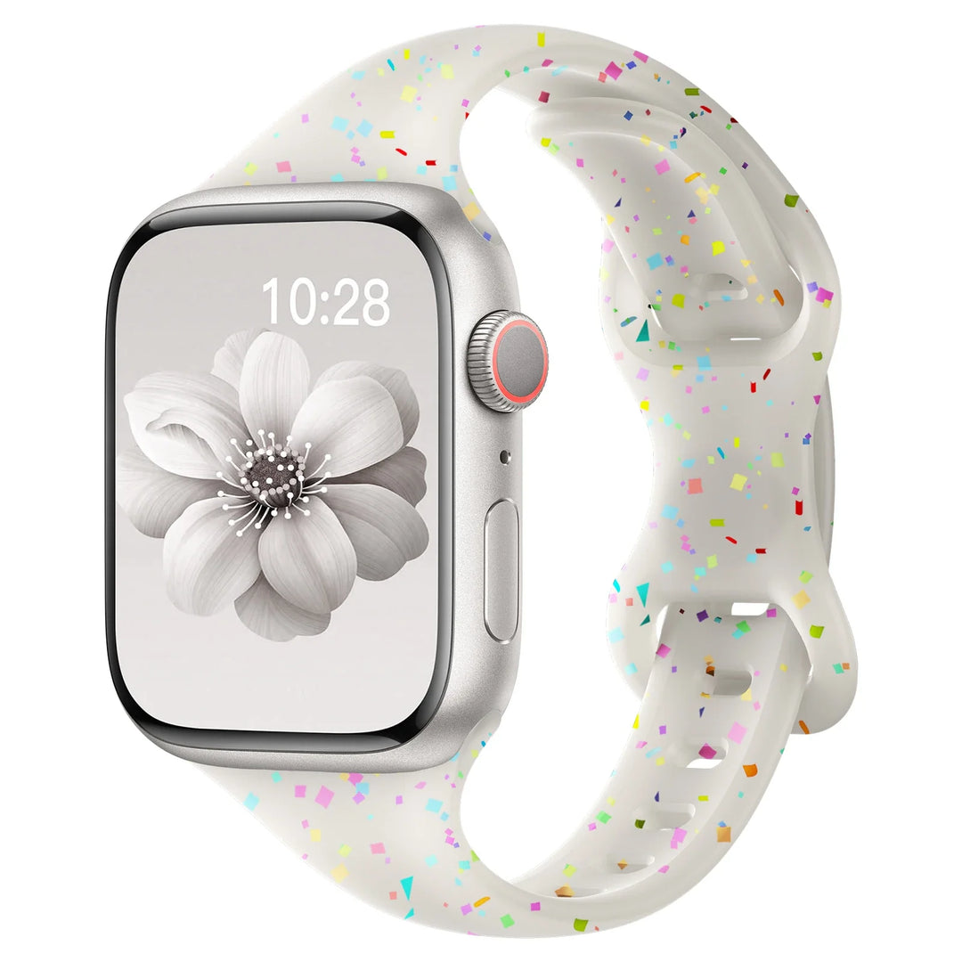 Apple Watch Silicone Band - Soft Flexible Design - Colorful