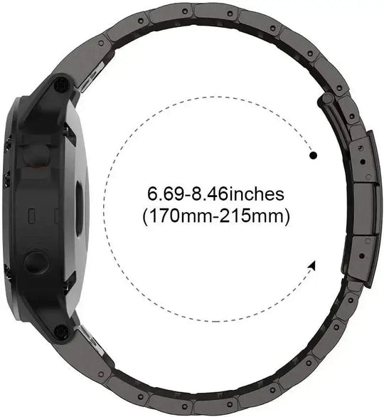 Garmin Steel Band - Modern QuickFit Design Strap