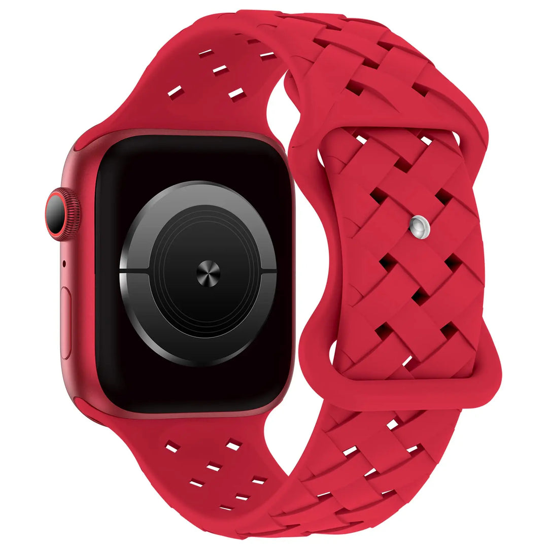 Apple Watch Silicone Strap - Sporty, Breathable, Durable