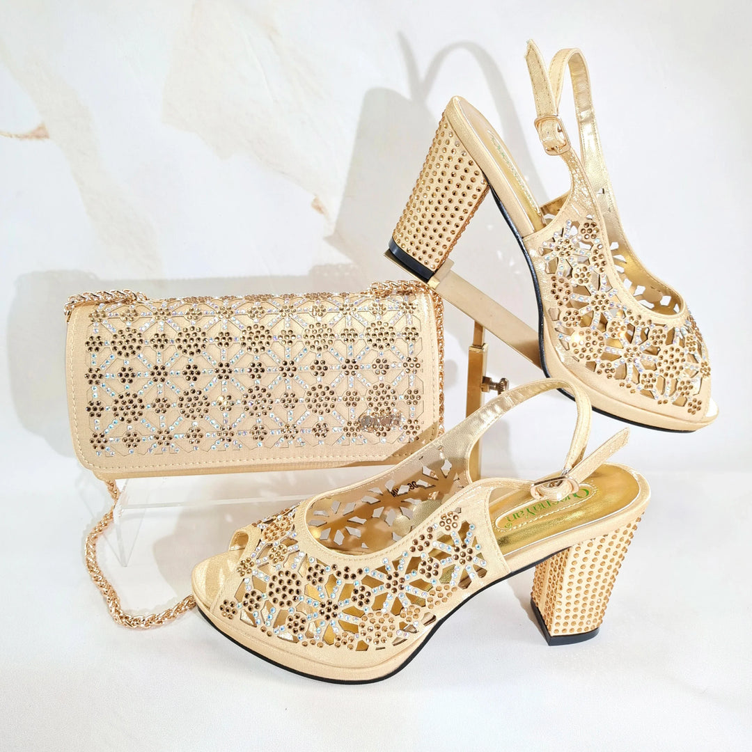 Beautiful Italian Shoes And Bag Sets HG1-1