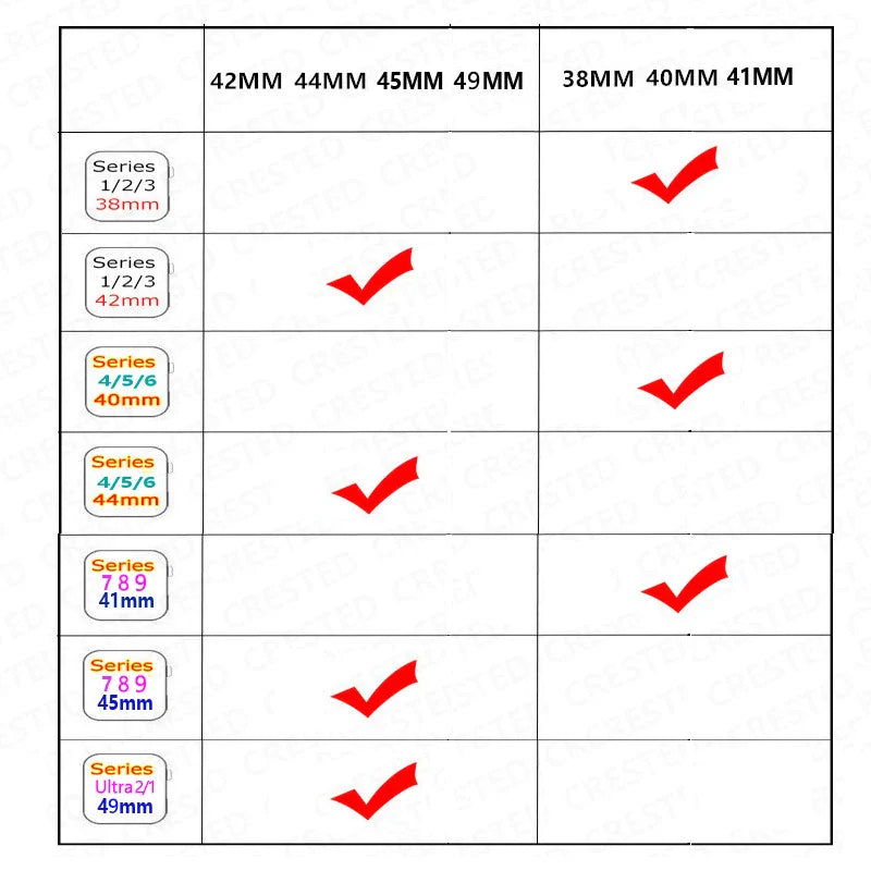 Apple Watch Silicone Band - Soft Flexible Waterproof Strap