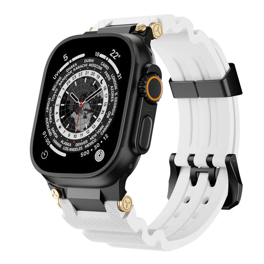 Apple Watch Silicone Sports Strap - Waterproof Rubber Band