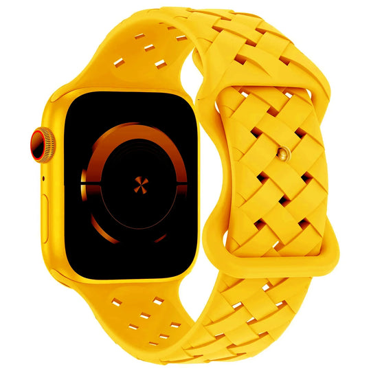 Apple Watch Silicone Strap - Sporty, Breathable, Durable