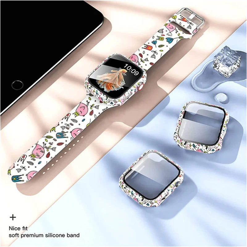 Apple Watch Silicone Strap - Unique Printed Designs