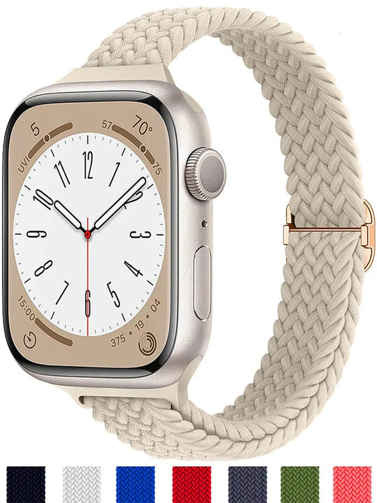 Apple Watch Nylon Band - Soft Breathable Braided Strap
